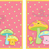 April Showers, Flower and Bugs, Peel & Stick Wall Stickers