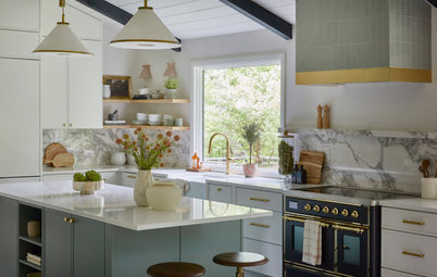 Tour an Equine Vet’s Updated Country Kitchen With Midcentury Soul