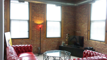 Chesterfield Sectional with Radius Corner