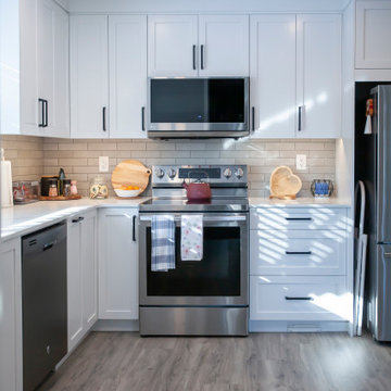 Contemporary White Shaker Kitchen