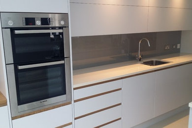 Contemporary kitchen in London.
