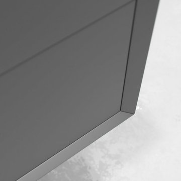 VOLINI BATHROOM VANITY UNIT MATTE ANTHRACITE 1200