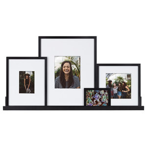 Picture Photo Frame 8x10 Matted To 5x7 Townhouse Gold Outer Size 12 X14 Traditional Picture Frames By Amanti Art Dsw1385313 Houzz
