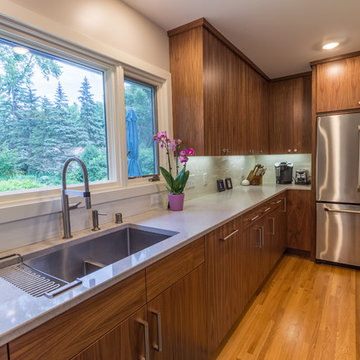Project 2966-1 Mid-Century Modern Kitchen + Mudroom + Basement Remodel