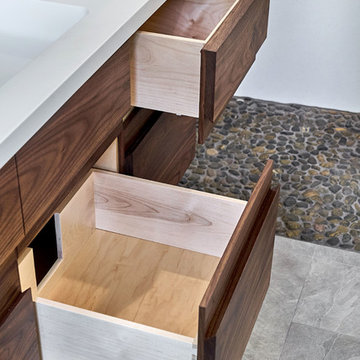 Walnut Custom Vanity