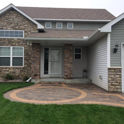 Front Patio, Small Retaining Wall, Fence Installation - Products