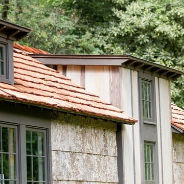 Designer Cottages | Tiny Home | Bark Siding