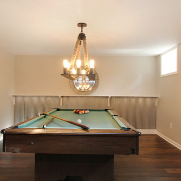 Modern Rustic Lower Level