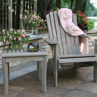 Gray Wash Eucalyptus End Table