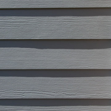 Gray Slate James Hardie siding installation in Naperville