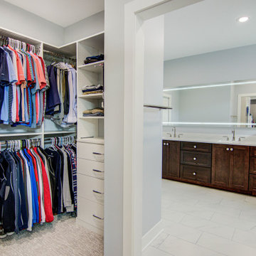 Primary Bath Retreat with Zero-Entry Shower and Heated Floors