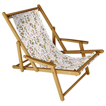 Avenie Spring Garden Collection IV Sling Chair