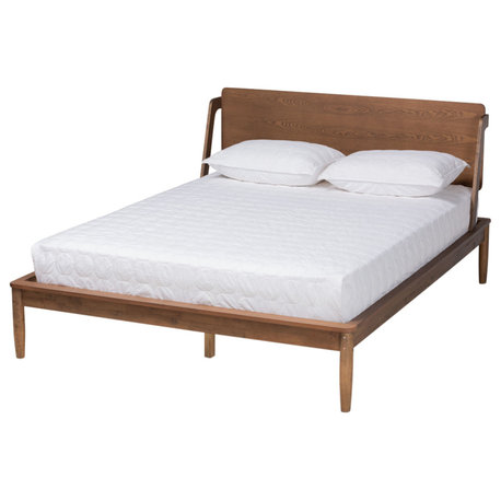 Taryn Mid-Century Platform Bed, King