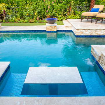 Corsica Pearl - Marble Pool Deck & Driveway / Rustic Blend V Enter title, c