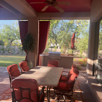 Custom Restaurant Booth - Curved Seating
