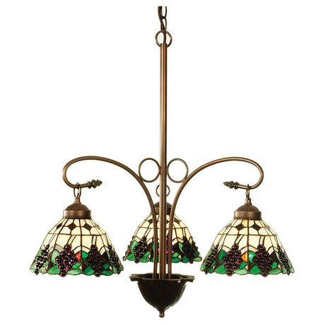 24W Meyda Grape 3 LT Chandelier