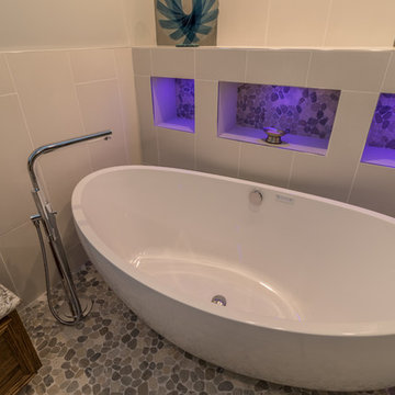 Project 2025-3 Golden Valley Transitional Master Bathroom Remodel with Spa Feel