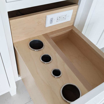 Bathroom Vanity In-Drawer Outlets