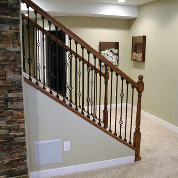 Colorado Rustic Basement