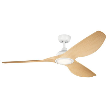 Kichler Imari 65 inch LED Ceiling Fan in Matte White