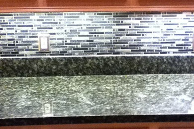 Example of a kitchen design in Houston