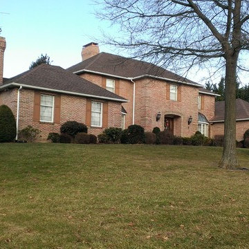 GAF Timberline Shingles & Copper Chimney Flashing