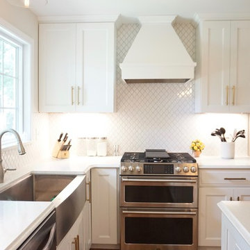 Bright White Kitchen Update