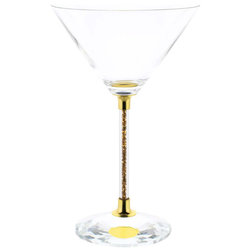 Contemporary Cocktail Glasses by Sparkles Home