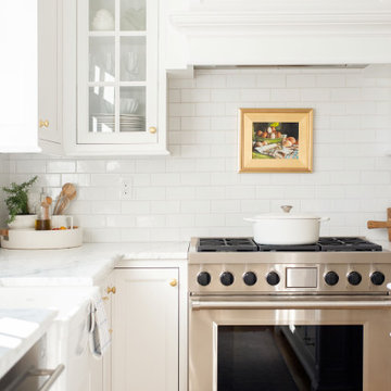 White Kitchen Cabinets in Cheshire, Connecticut