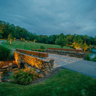 Inspiration pour un jardin chalet.