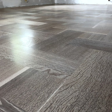 NORTHPORT:  BASKET WEAVE RIFT & QUARTERED WHITE OAK FINISHED WITH WOCA OILS