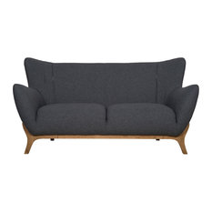 50 Most Por Scandinavian Sofas For 2018 Houzz Uk Mason And Pearl Wesley Scandinavian Sofa Dark Grey 2 Seater Sofas