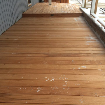 Fijian Genuine Mahogany Deck - Collingwood Ontario