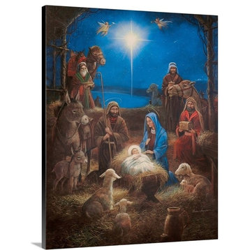 "The Nativity" Wrapped Canvas Art Print, 24"x30"x1.5"