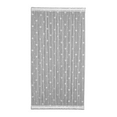 50 Most Por Farmhouse Lace Curtains And D For 2019 Houzz Bee Door Panel White
