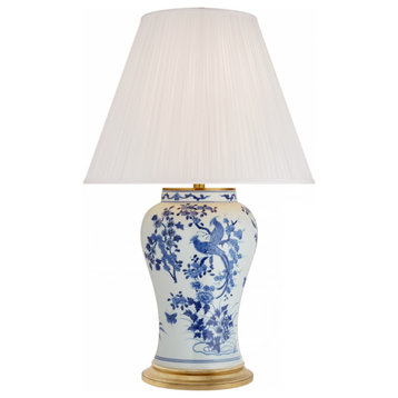 Blythe Blue and White Porcelain Medium Table Lamp