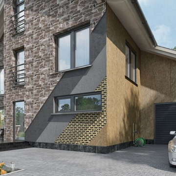 Exterior stone homes