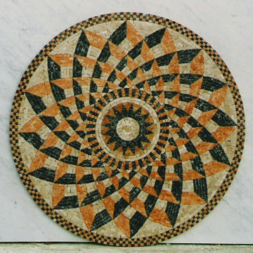 Mosaic for a Pool and Patio Area