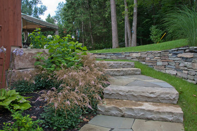 Design ideas for a contemporary landscaping in Montreal.
