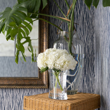 A Tiny Entry Space that went from Unimaginative to Unforgettable