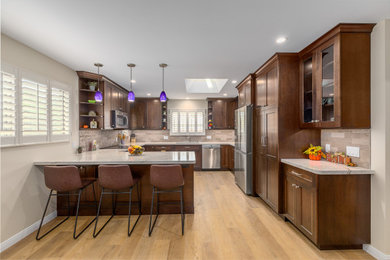 Kitchen - transitional kitchen idea in Santa Barbara