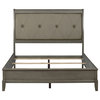 Lexicon Cotterill Full Sleigh Bed in Gray