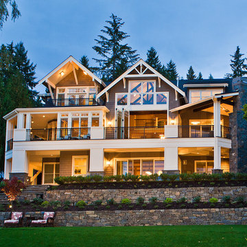 Beaver Lake Retreat by Design Guild Homes