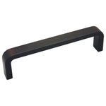 Cosmas - Cosmas 886-4ORB Oil Rubbed Bronze Cabinet Pull, 4" Hole Centers - High Quality Oil Rubbed Bronze Finish