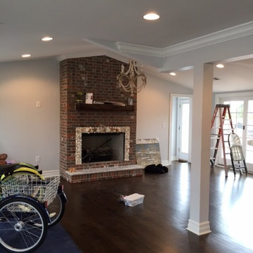Shell Encrusted Fireplace Surround - Mantoloking, NJ