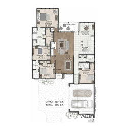 Vallete Floor plan - Products