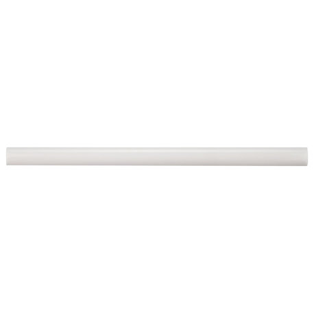 Chester Demi-Bullnose Bianco Ceramic Wall Trim