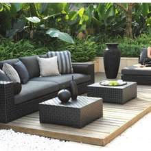 out door sofa setting