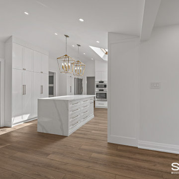Main Floor & Bathroom Renovation in North York