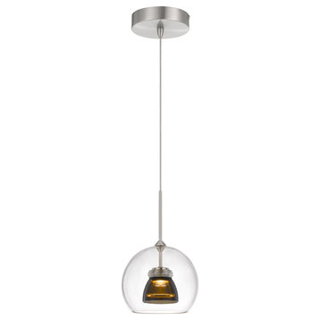 Dimmable With Lutron Brand Dimmers: Dvcl-153P Scl LED Mini Pendant, Smoked